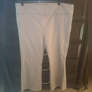 Torrid Khaki Size 16 Extra Short Wide Leg Trouser